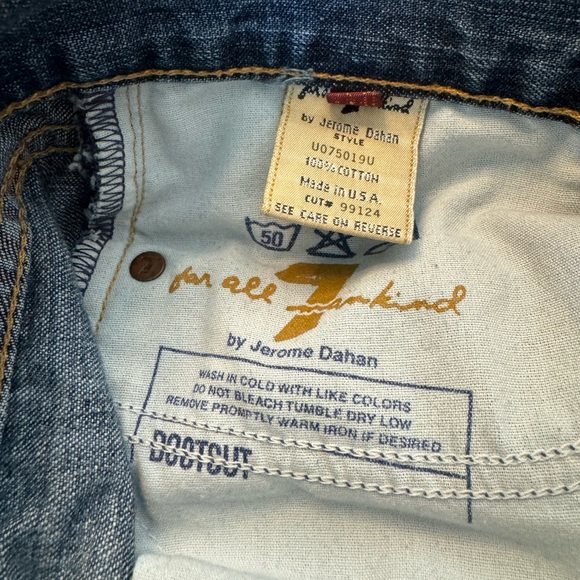 7 for All Mankind Bootcut Jeans 32 - Picture 6 of 7